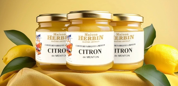 Maison Herbin : Confiture Artisanale de Citron de Menton